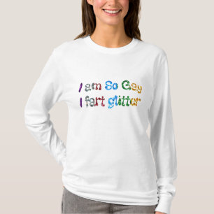 HBTQ-humor Jag är så homosexuell T-shirt