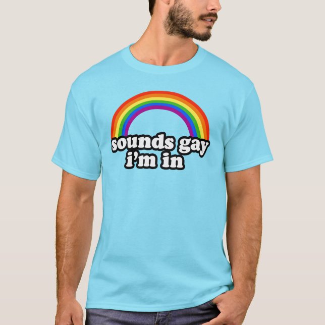 HBTQ-humor T Shirt (Framsida)