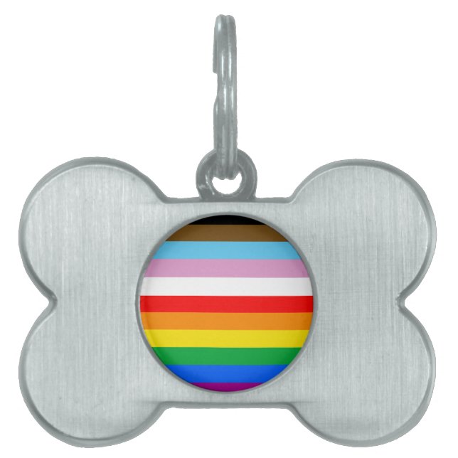 HBTQ+ INKLUDERANDE PRIDEFLAGG ID-bricka HUSDJUR (Framsidan)