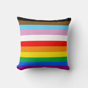 HBTQ+ INKLUDERANDE PRIDEFLAGG KUDDE