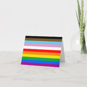 HBTQ+ INKLUDERANDE PRIDEFLAGG MEDDELANDE