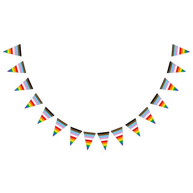 HBTQ+ INKLUDERANDE PRIDEFLAGG VIMPLAR (Alla)