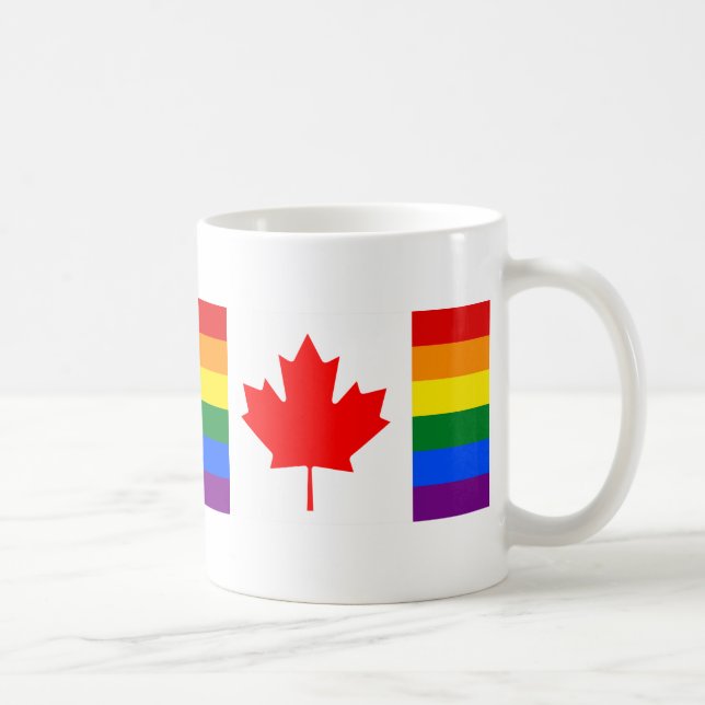HBTQ Kanada Kaffemugg (Höger)