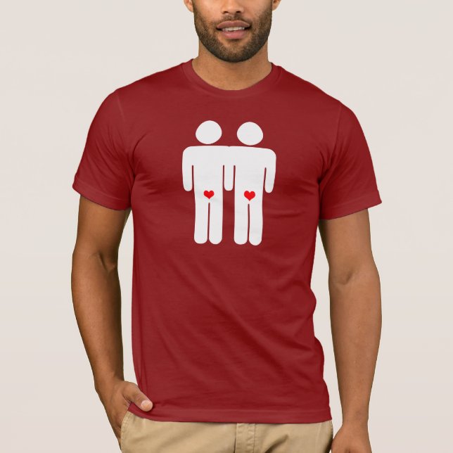 HBTQ-kärlek Tee (Framsida)