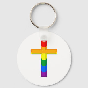 HBTQ-kors Nyckelring