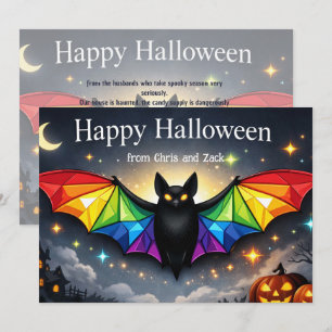 🎃🌈HBTQ Kuslig och fantastisk   Inbjudningar
