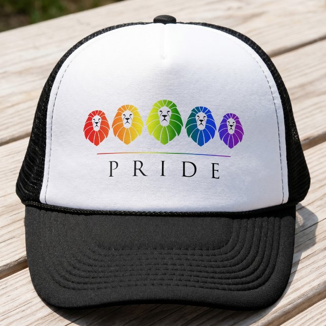 HBTQ Lejonens stolthet Truckerkeps (Skapare uppladdad)