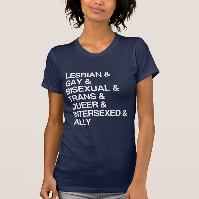 HBTQ-LISTA T SHIRT (Framsida)