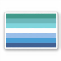 Hbtq Manlig Prideflagga (Azure)