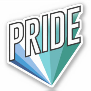 Hbtq manlig stolthet klistermärken
