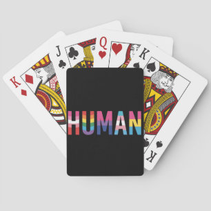 HBTQ-människors flagga Gay Pride Month Transperson Casinokort