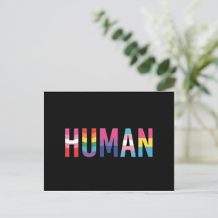 HBTQ-människors flagga Gay Pride Month Transperson Vykort