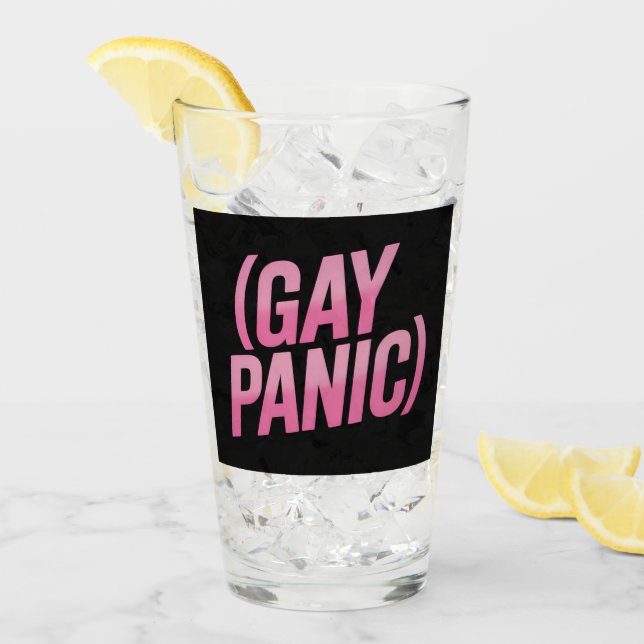 Hbtq-panik LGBTQ-protest Pride Glaskopp (Framsida Ice)