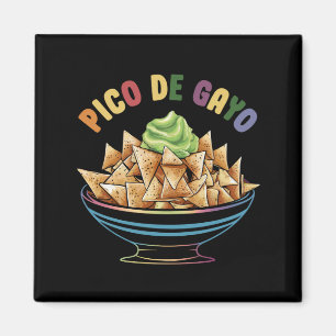 HBTQ Pico De Gayo Rolig HBTQ-pridistregn Magnet