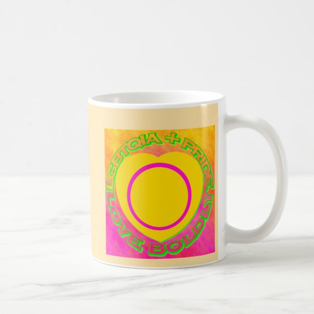 HBTQ-pr Pride Kaffemugg (Höger)