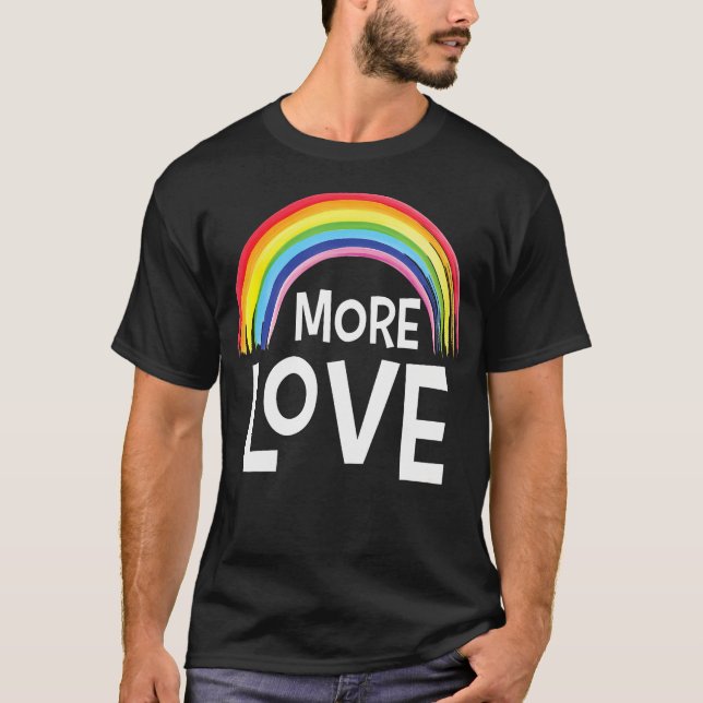 Hbtq-pr Pride T Shirt (Framsida)