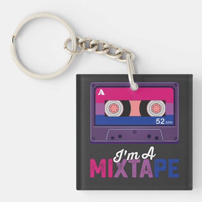 HBTQ Pride Im A Mixtape Kassett Bi (Framsidan)