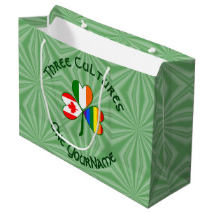 Hbtq-pride Irland Kanada Shamrock Flag Personligis