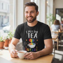 HBTQ Pride Transpersonell Modern Regnbåge T Shirt