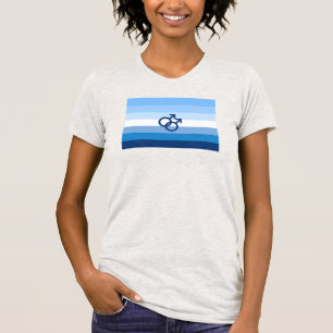 HBTQ Prideflagga för homosexuella män T Shirt