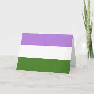 Hbtq-prideflagga Helgkort