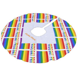Hbtq-prideflagga Lgbtq-rutig Julgransmatta Fusklinne