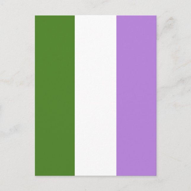 Hbtq-prideflagga Vykort (Framsida)