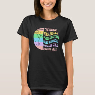 HBTQ-prismånad regnbåge Lgbt Världen Har Större T Shirt
