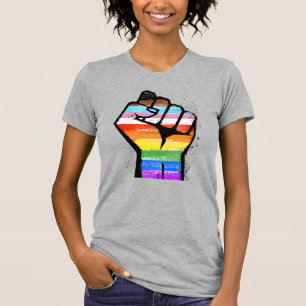 HBTQ-PROGRESS PRID KNUTNA HANDEN T SHIRT