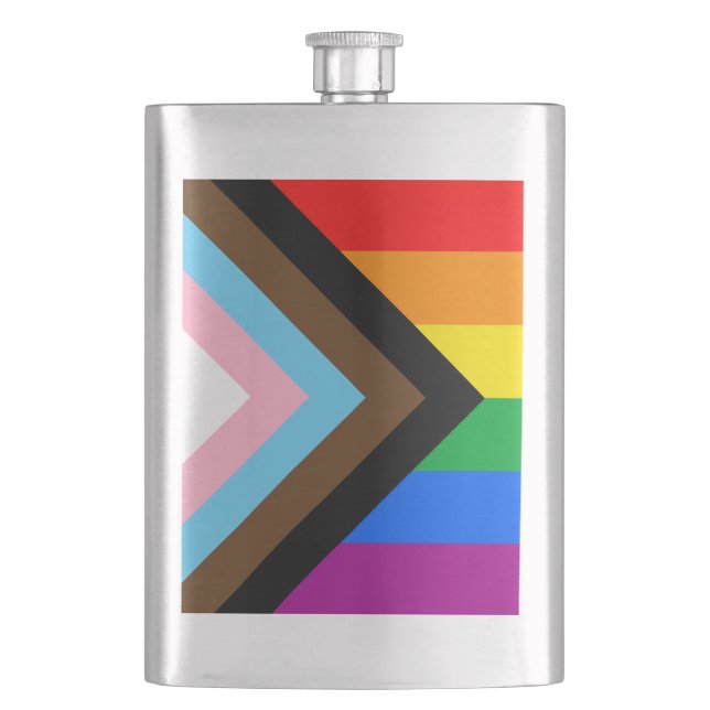 HBTQ+ Progress Pride Fickplunta (Framsidan)