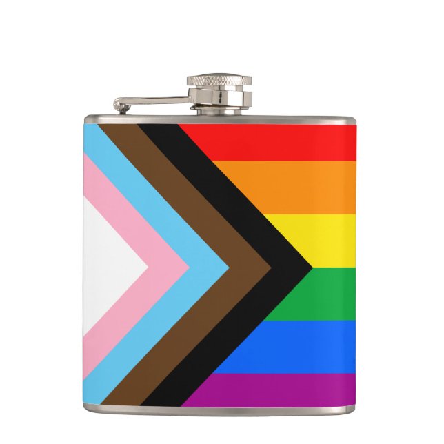 HBTQ+ Progress Pride Fickplunta (Framsidan)