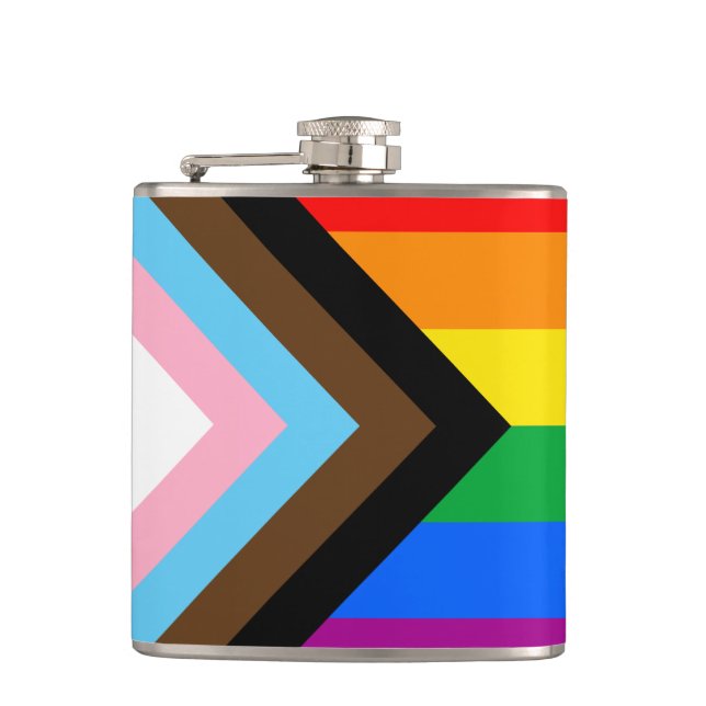 HBTQ+ Progress Pride Fickplunta (Framsidan)