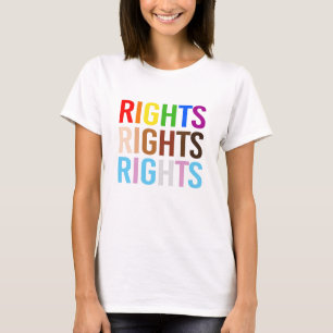 HBTQ-rättigheter Rasifierade personers rättigheter T Shirt
