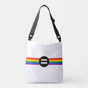 HBTQ-rättighetsflagga Axelväska