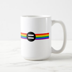 HBTQ-rättighetsflagga Kaffemugg