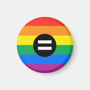 HBTQ-rättighetsflagga Magnet