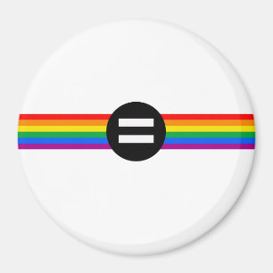 HBTQ-rättighetsflagga Magnet