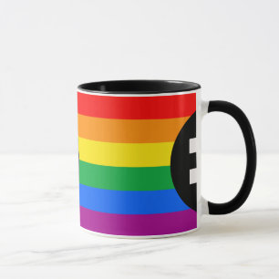 HBTQ-rättighetsflagga Mugg