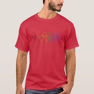 HBTQ-regnbåge Bil Spray Fordon Bil gratis T Shirt