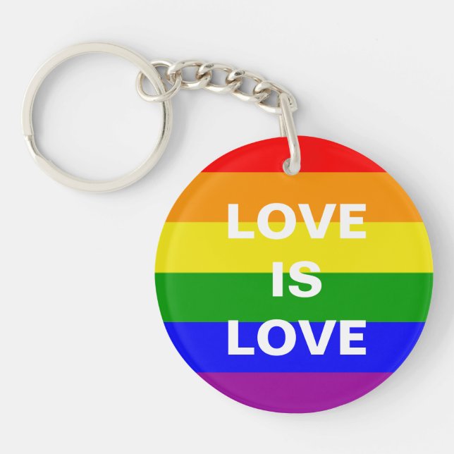 HBTQ regnbåge kärlek är kärlek (Framsidan)