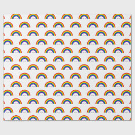 Hbtq-regnbåge. Kärlek är kärlek. Presentpapper