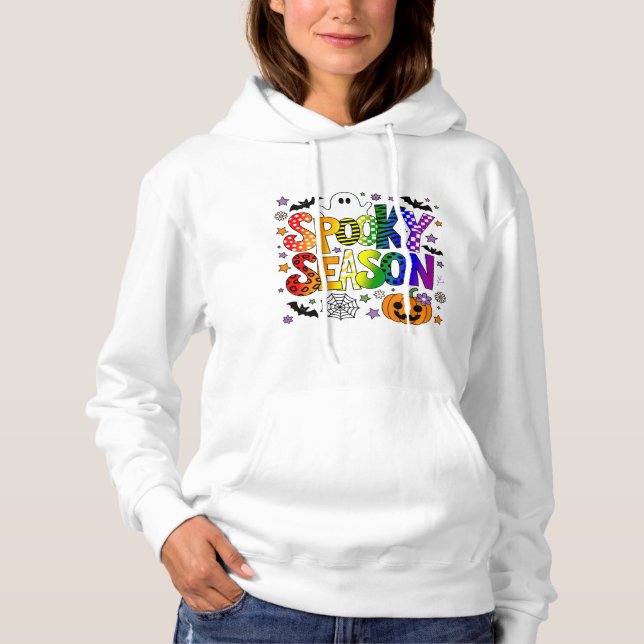 HBTQ Regnbåge Kuslig Säsong Halloween T Shirt (Framsida)