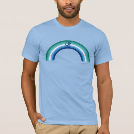 HBTQ-regnbågs-T-shirt för män T Shirt