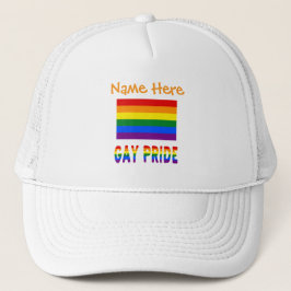 HBTQ-regnbågsflagga gåva för identitet Keps