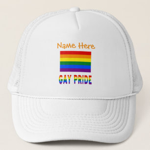 HBTQ-regnbågsflagga gåva för identitet Keps