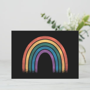 HBTQ-regnbågsflagga Gay Pride HBTQ-medvetenhet All Inbjudningar