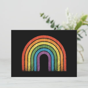 HBTQ-regnbågsflagga Gay Pride HBTQ-medvetenhet All Inbjudningar