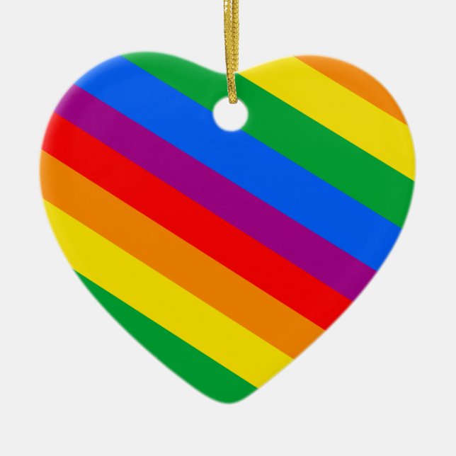 HBTQ Stolpar 2 Julgransprydnad Keramik (Framsidan)
