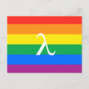 HBTQ-stolthet Aktivism Vykort