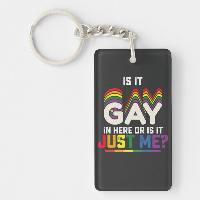 HBTQ-stolthet Är det gay härinne eller är det bara (Framsidan)